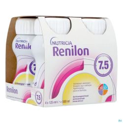 Renilon 7.5 Abricot 4x125 Ml 