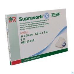 Suprasorb X Pans Phmb Ster 14x20cm 5 20542