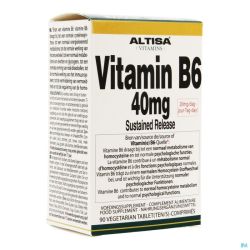 Altisa Vit B6 40mg Sustained Release Comprimés 90