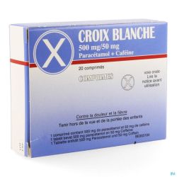Croix Blanche Vf 20 Comprimés