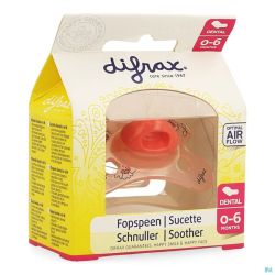 Difrax Sucette Dental Mini 0-6m 1 Pièce