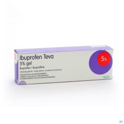 Ibuprofen 5 % Teva Gel 120 G