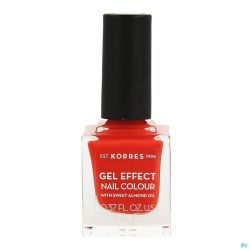 Korres Km Gel Effect Nail 45 Coral 11ml