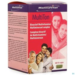 Mannavital Multiton V-gélules 60