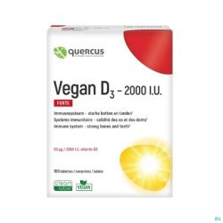Quercus Vegan D3 2000 I.u. Comprimés 100