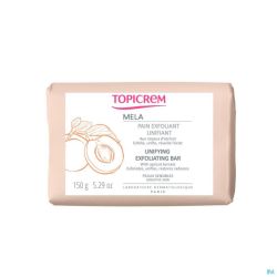 Topicrem Mela Pain de Savon Exfoliant Unifiant 150g
