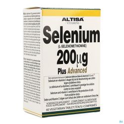 Altisa Selenium 200mcg Plus Advanced Comp 60