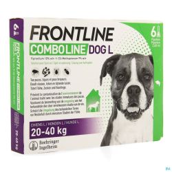 Frontline Combo Line pour Chien de 20 à 40kg 6x2,68ml Dog L