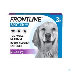Frontline Spot On Hond 20-40kg Pipet 3x2,68ml