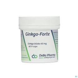 Ginkgo Fort Deba 60 Gélules 60 Mg