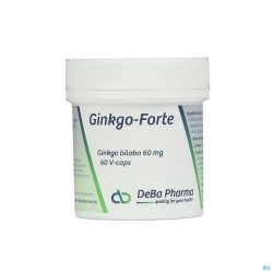 Ginkgo Fort Deba 60 Gélules 60 Mg