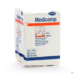 Hartmann Medicomp Nst 7,5x7,5 4pl 100 Pièces