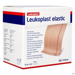 Leukoplast Elastic 5mx8cm 1