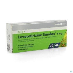 Levocetirizine Sandoz 20 Comprimés 5 Mg