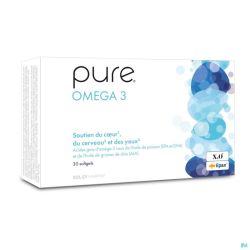 Pure Omega 3 Soft Gélules 30