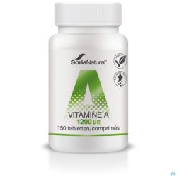 Soria Vitamine A 1,2mg Comprimés 150