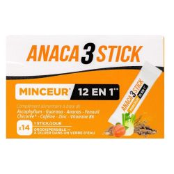 Anaca 3 Sticks 14 sticks Minceur 12en1