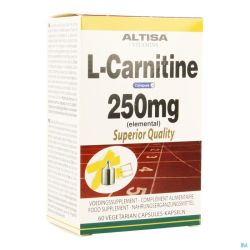 Altisa l-carnitine 250mg (carnipure) Comp 60