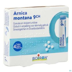 Arnica Montana 9ch Homeopack Gl 4x1g Boiron