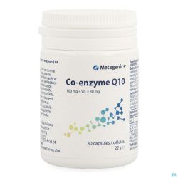 Coenzyme Q10 + Vit E Metagenics 30 Gélules