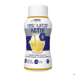 Resource Activ Vanille Tropicale 4x200ml