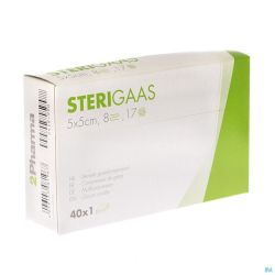 Sterigaas Compr St 5x5 40 Pièce