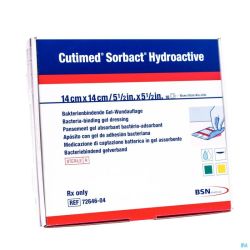 Cutimed Sorbact Hydro 14x14cm 7264604 10