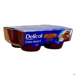 Delical Crème Dessert La Floridine Chocolat 4x125g