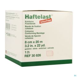 Haftelast Bande Coh. Latex Free 8cmx20m 30826