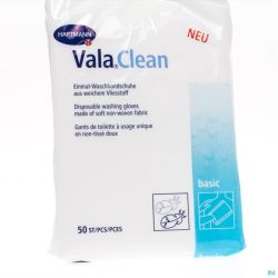 Hartmann Gants de Toilette Valaclean Basic 245/0 50 Pièces