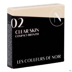 Les Couleurs De Noir Soft T. Bronz. Poudre S/talc 02