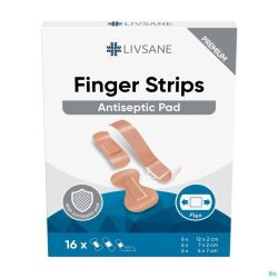 Livsane Premium Finger Strips 16