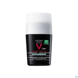 Vichy Homme Déodorant Control Extreme 72h Roller 50ml Nf