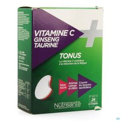 Vitamine C Ginseng Taurine Comprimés 2x12