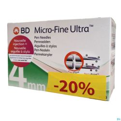 Bd Microfine Aiguille Stylo 4mm 32g Prix Promo