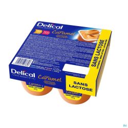 Delical Crème Dessert Hp-hc Caramel 4x12