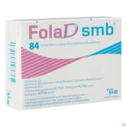 Folad Smb Comprimés A Croquer 84 