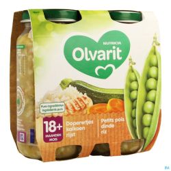 Olvarit Pet Pois Dinde Riz 18m01 2x250 N