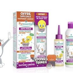 Puressentiel Anti Poux Coffret Looney Tunes 2 Produits