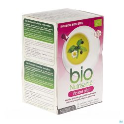 Thé Infusettes Bio Ventre Plat Nutrisanté 20 Sachets