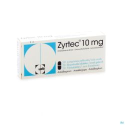Zyrtec 20 Comprimés 10 Mg