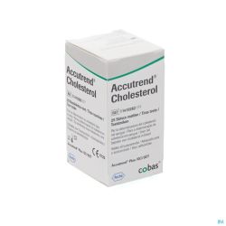 Accutrend Cholesterol 25 Tests