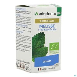 Arkogélules Mélisse 45 Gélules Bio Arkopharma