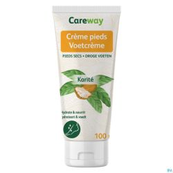 Careway Crème Pied Hydra Nourrissante 100ml