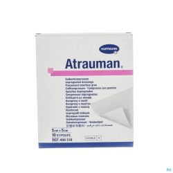 Hartmann Atrauman 5x5cm 499510/8 10 Pièces