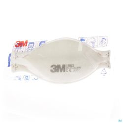 Masque Respiratoire FFP3 3M Sans Soupape 1863 1 Pièce