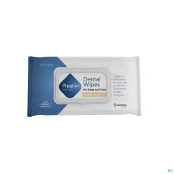 Plactiv+ Oral Care Wipes Vanilla 60