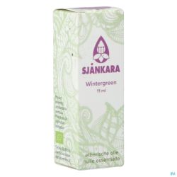 Sjankara Wintergreen Huile Essentielle. Bio 11ml