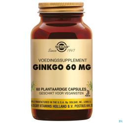 Solgar Ginkgo V-caps 60x60mg