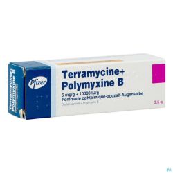 Terramycine Pommade Ophtalmique 3,5 Grammes